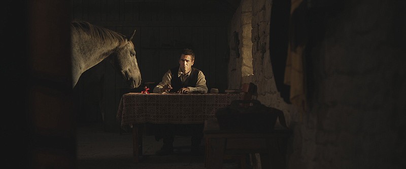 Song of the dumped: Padraic (Colin Farrell) consults with the best friend he has left in Martin McDonagh’s bittersweet black comedy “The Banshees of Inisherin.”