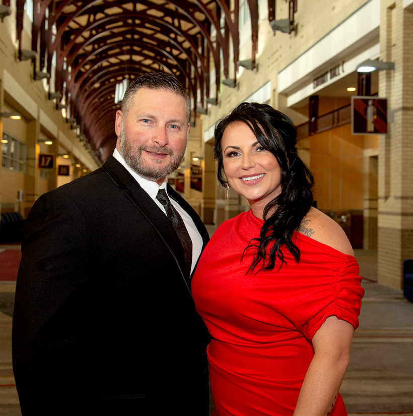 Aaron Scheers and Misty Reed