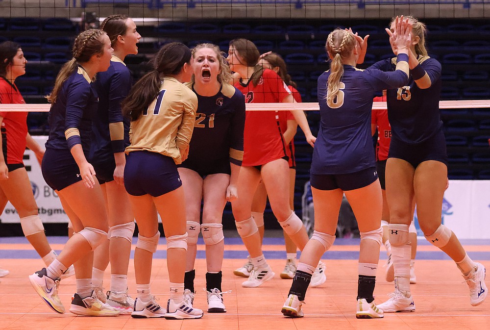 State Volleyball Championship 4A | The Arkansas Democrat-Gazette ...