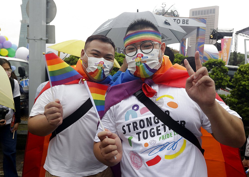 Taiwan holds 20th Pride march