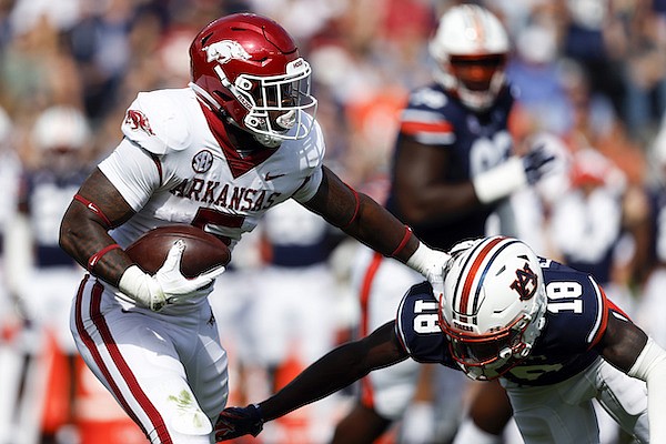 Arkansas State was penalized twice for wearing gray uniforms against Auburn