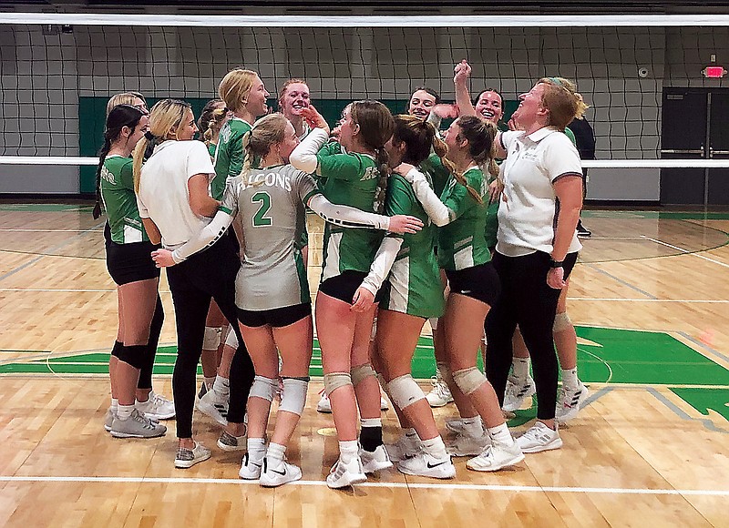 Blair Oaks sweeps Lutheran St. Charles in volleyball quarterfinal