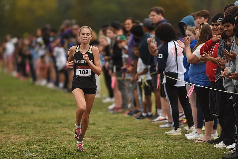 GIRLS CROSS COUNTRY: Loewe’s Record Outing Leads Way For Bentonville To ...