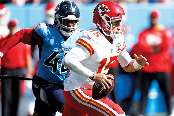 Chiefs visit Titans in 1st showdown since AFC title game