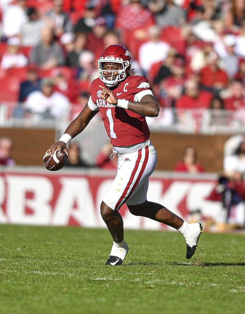 ESPN labels Arkansas football's KJ Jefferson 'best of the rest