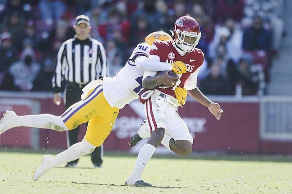 Hogs had no answer for LSU freshman | Whole Hog Sports