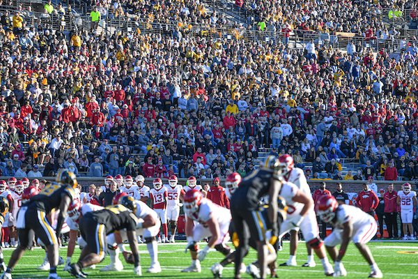 WholeHogSports - Razorback report: McCann takes in first Arkansas games in  11 years