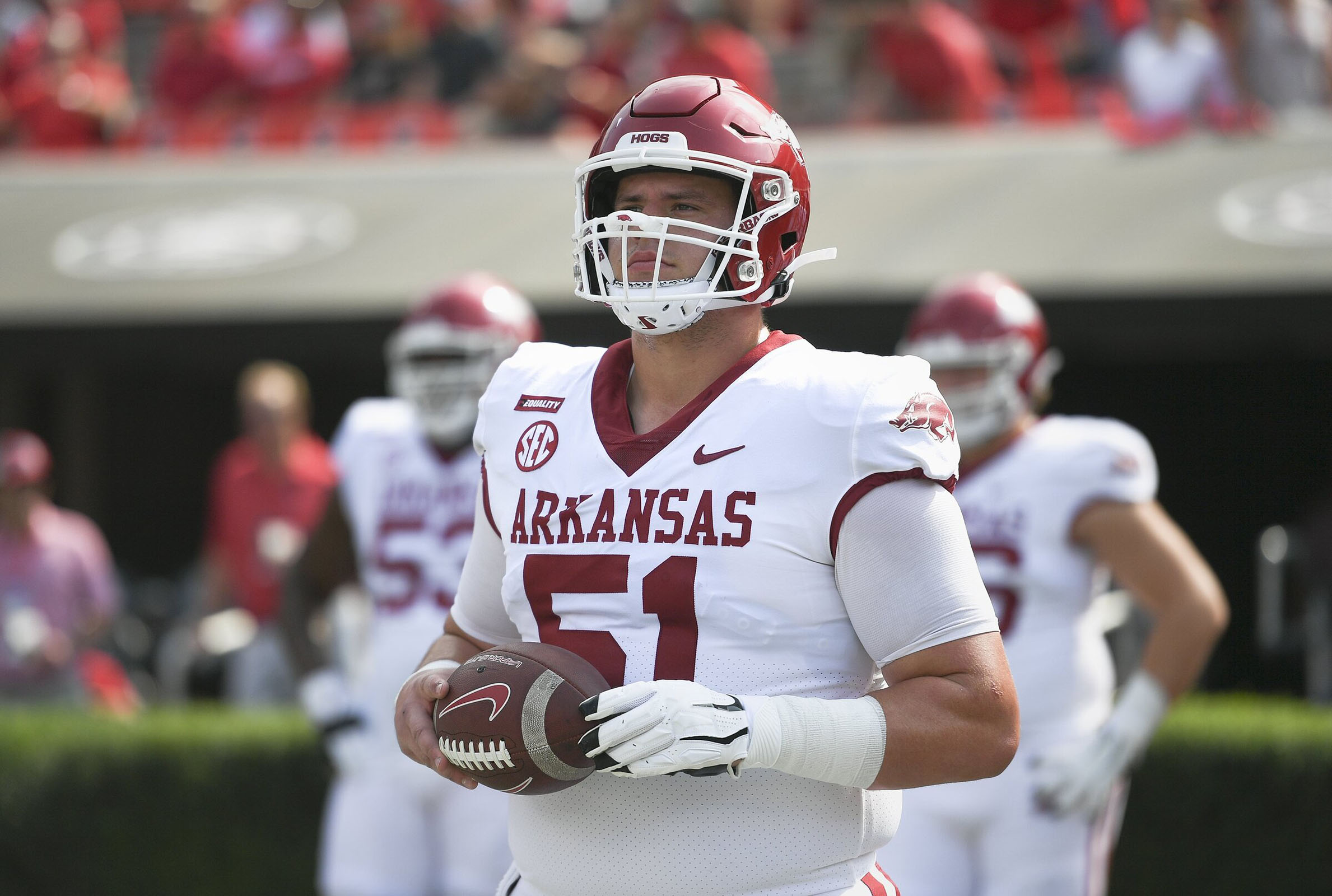 NFL Draft: Arkansas OL Ricky Stromberg has Brain and Brawn - Visit NFL Draft  on Sports Illustrated, the latest news coverage, with rankings for NFL Draft  prospects, College Football, Dynasty and Devy