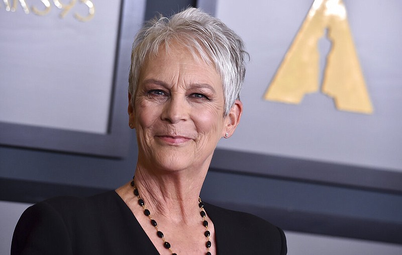 FILE - Jamie Lee Curtis appears at the Governors Awards in Los Angeles on Nov. 19, 2022. Curtis is this year's recipient of AARP The Magazine's Movies for Grownups Awards career achievement honor. The group announced Thursday that Curtis is receiving the honor at the AARP's annual Best Movies and TV for Grownups ceremony. The event is hosted by returning host Alan Cumming and is premiering on PBS on Feb. 17, 2023, at 9 p.m. E.T. (Photo by Jordan Strauss/Invision/AP, File)