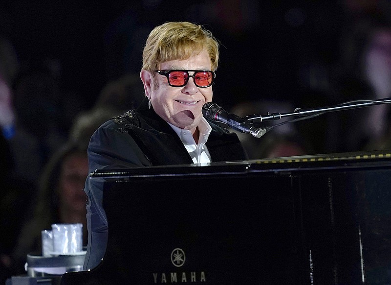 Elton John performs on the South Lawn of the White House in Washington, Friday, Sept. 23, 2022. 
(AP Photo/Susan Walsh, File)