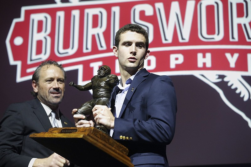 Arkansas' Morgan earns Burlsworth Award for college football best walk-on