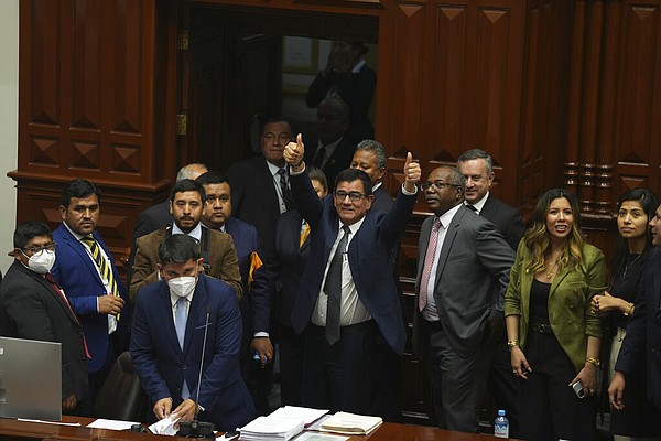 Peru's president ousted after trying to dissolve Congress - Vimarsana News