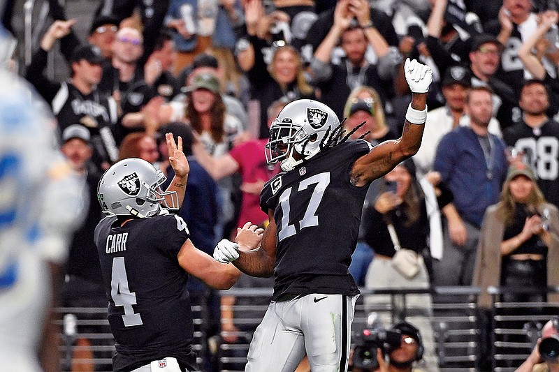 INGLEWOOD, CA - DECEMBER 08: Oakland Raiders safety Tre'von Moehrig (25)  celebrates during the NFL game between the Oakland Raiders and the Los  Angeles Rams on December 8, 2022, at SoFi Stadium