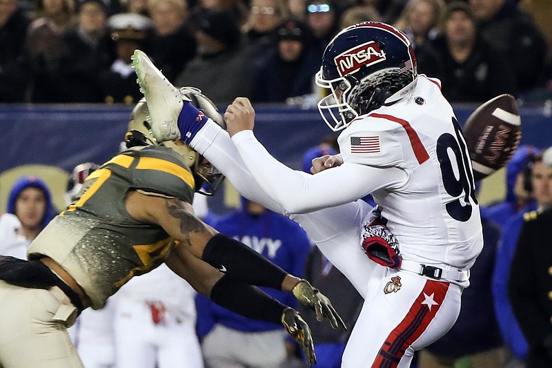 Army beats Navy 20-17 in double-overtime, wins 123rd Army-Navy game