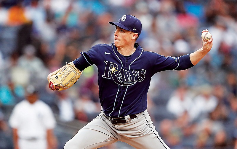 Rays designate left-hander Ryan Yarbrough for assignment