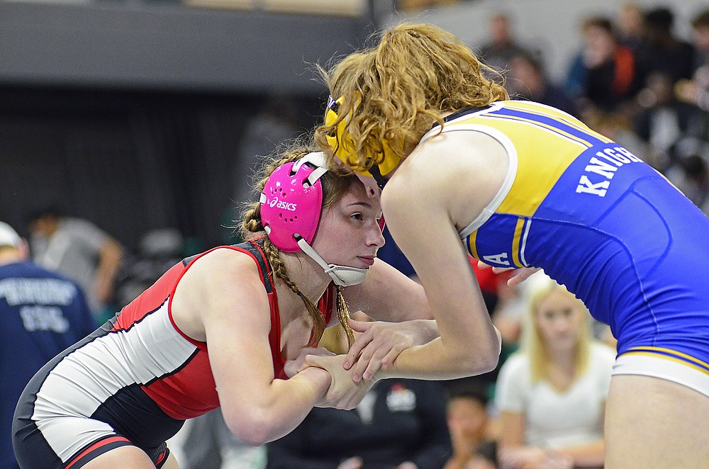 Local girls wrestling teams take part in Blair Oaks Tournament
