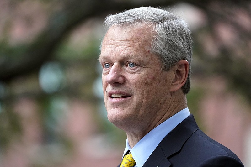 AP file photo by Elise Amendola / Massachusetts Gov. Charlie Baker, whose second term ends in January after he did not seek reelection, will be the next president of the NCAA, the college athletics governing body announced Thursday.
