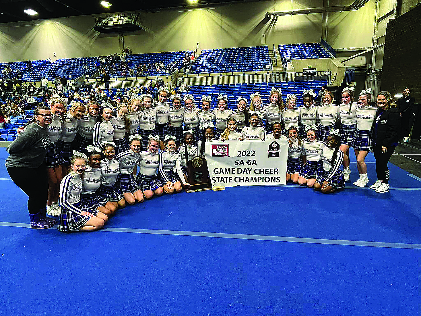 Cheer Cats knocked on wood and brought home state championship - Vimarsana News
