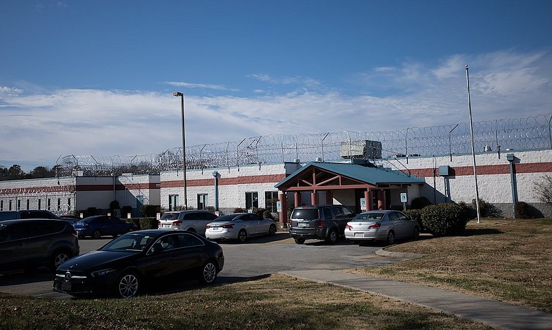 Silverdale Detention Center is seen on Tuesday, Dec. 29, 2020 in Chattanooga, Tenn.
