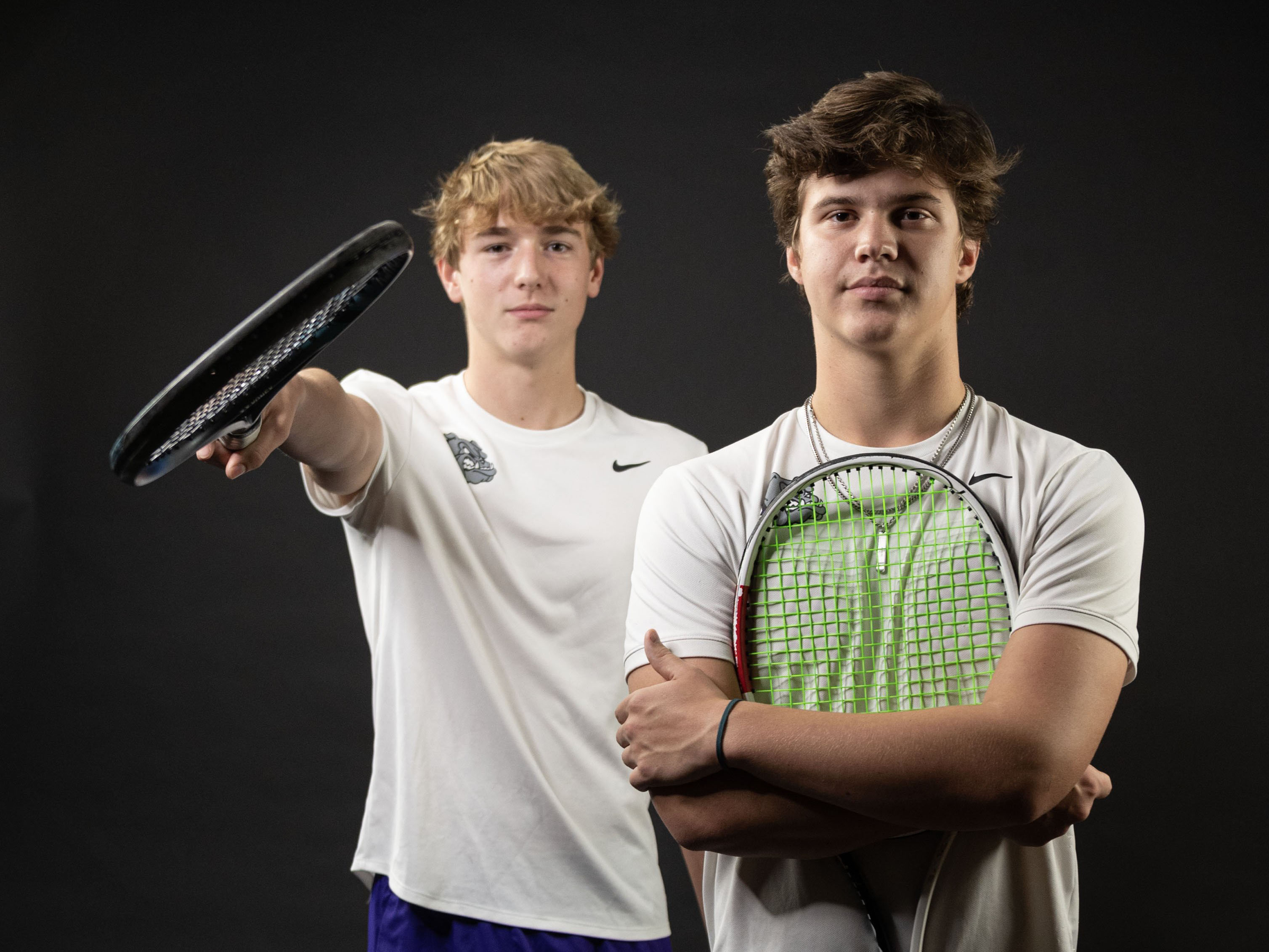 ALL-NWADG BOYS TENNIS: Wolverines' Hardin, Bulldogs' doubles team