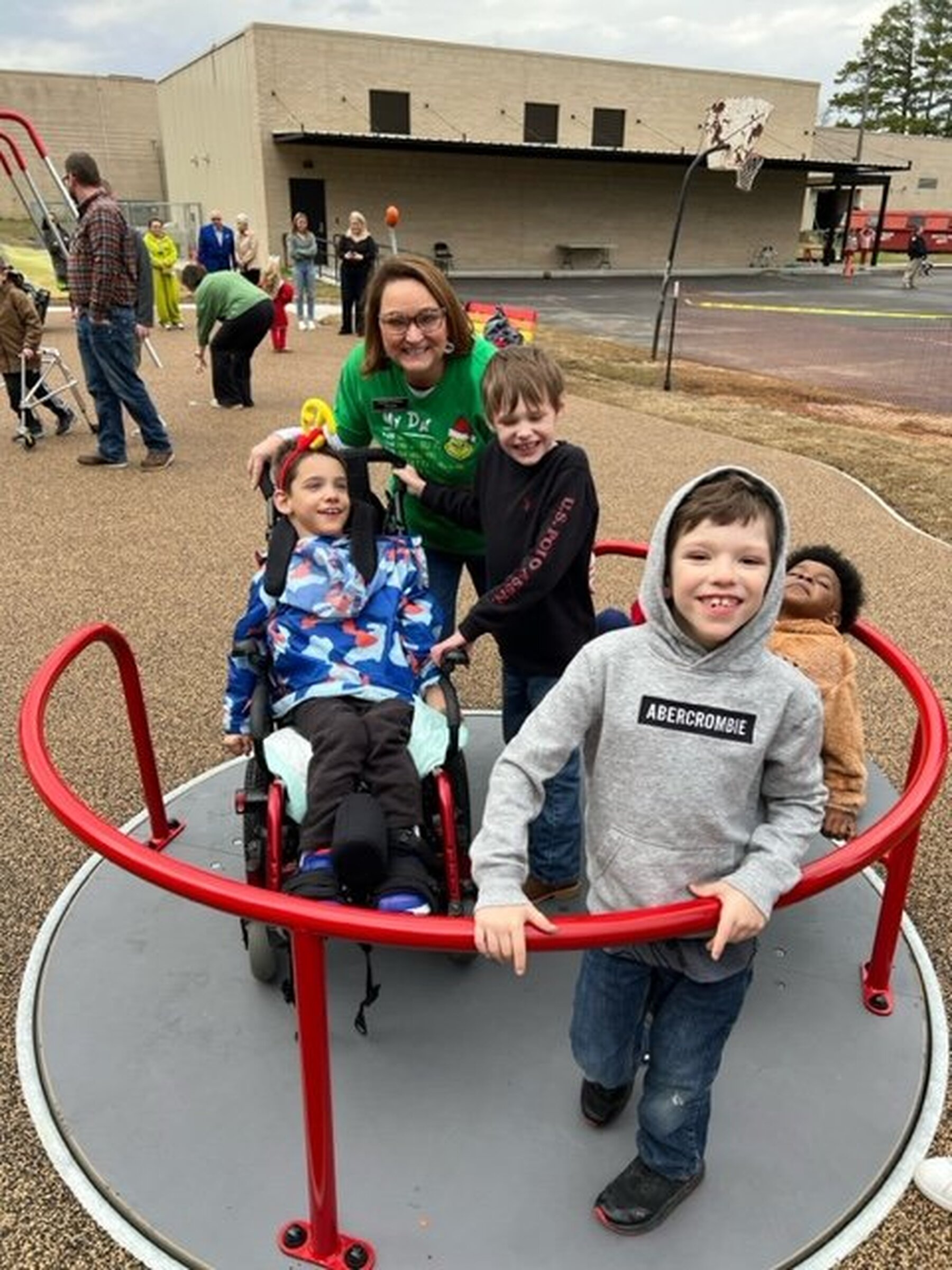 All-access playground opens at Taylor Elementary School | The Arkansas ...