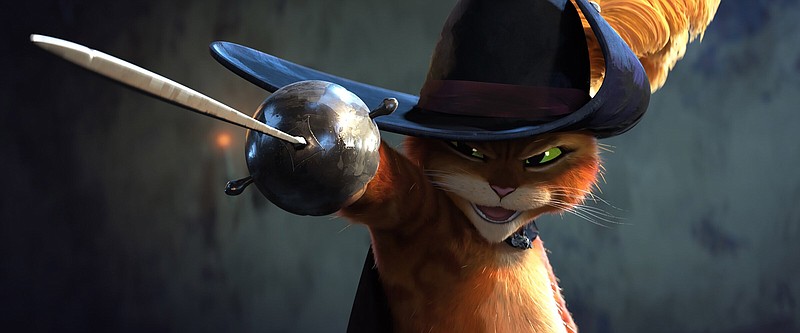 Down to the last of his nine lives, Puss in Boots (voiced by Antonio Banderas) has to decide what to do with the precious time he has left in “Puss in Boots: The Last Wish.”