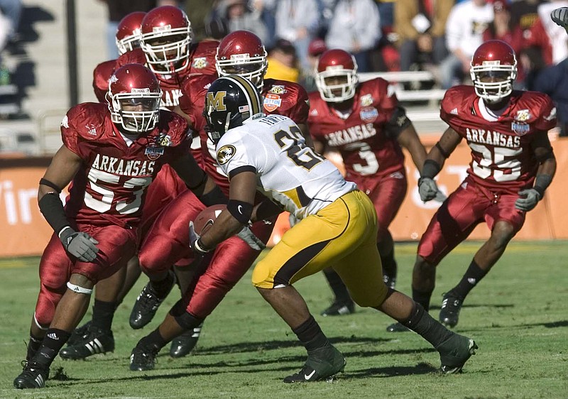 Remember when hopes soared for redlegged Hogs in the 2008 Cotton Bowl? The Arkansas Democrat