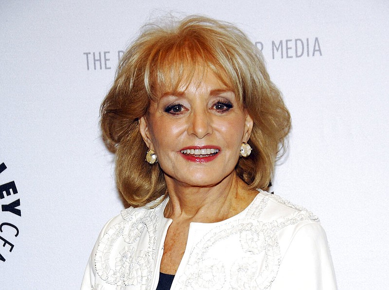 Barbara Walters arrives to participate in a panel discussion featuring the hosts of ABC's "The View" at The Paley Center for Media in New York in this April 9, 2008 file photo. Walters, a superstar and pioneer in TV news, has died, according to ABC News on Friday, Dec. 30, 2022. She was 93. (AP/Evan Agostini)