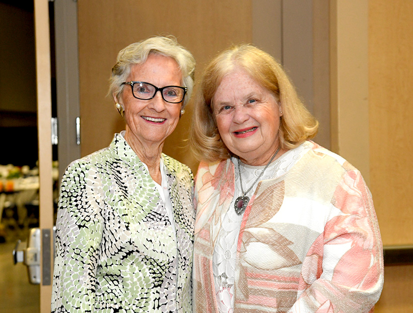 Liane Browne (Lydia Award winner) and Sally Worland / Photo by Mark Gilliland