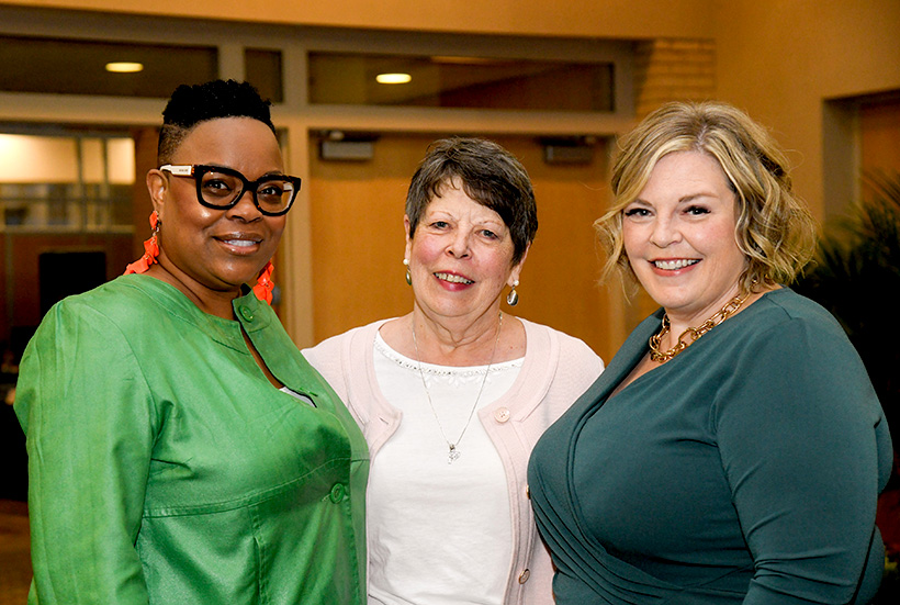 Nicole Brown, Pat Branam and Amanda Dunn / Photo by Mark Gilliland