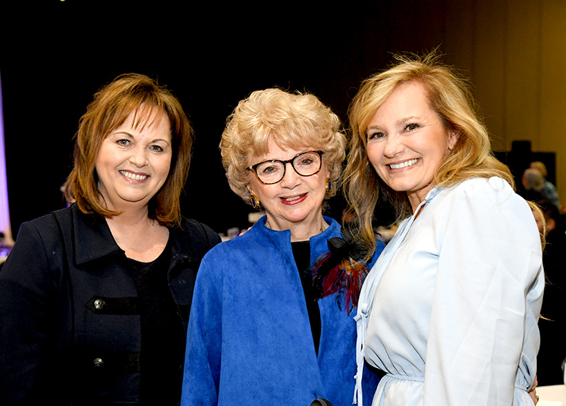 Yvonne Harvey, Flo Samuels (Lydia Award) and Rashelle Stanford / Photo by Mark Gilliland