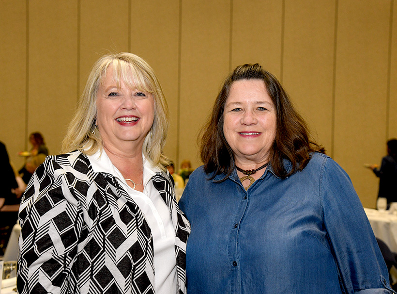 Carol Newton and JoAnne Mummert / Photo by Mark Gilliland