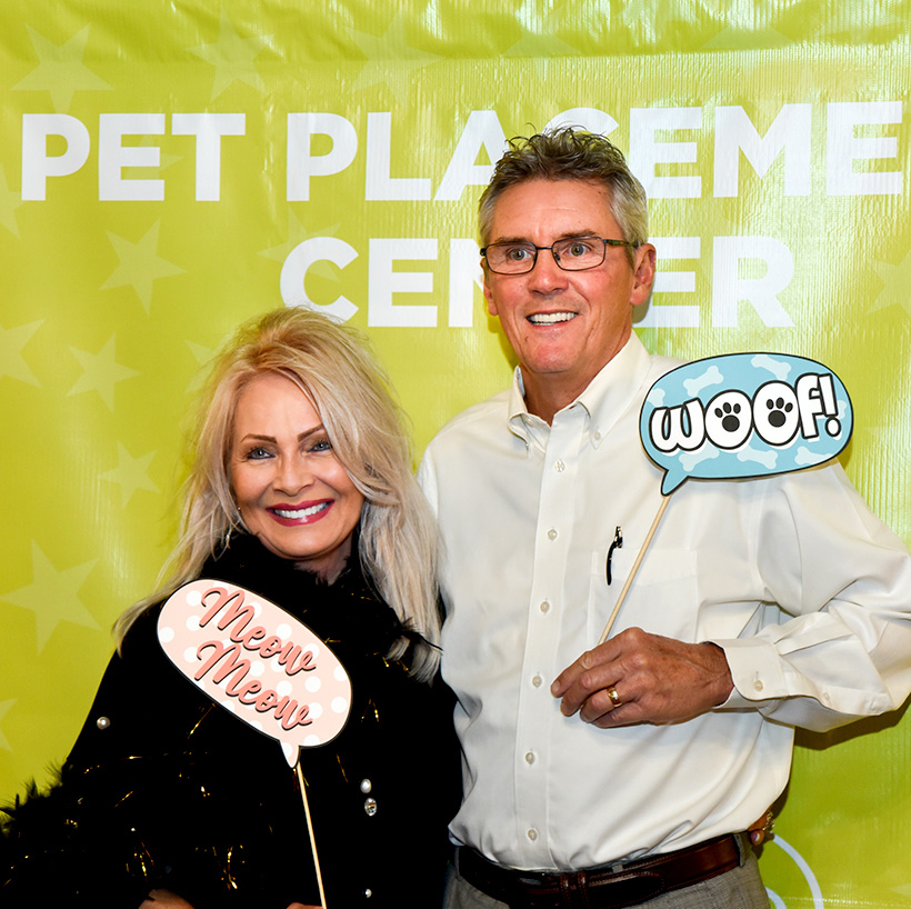 Sherri and Chris Pratt attend Pet Placement Center's Tails at Twilight fundraiser on Thursday, Nov. 10, 2022 at Restoration Southside. / Photo by Angela Foster