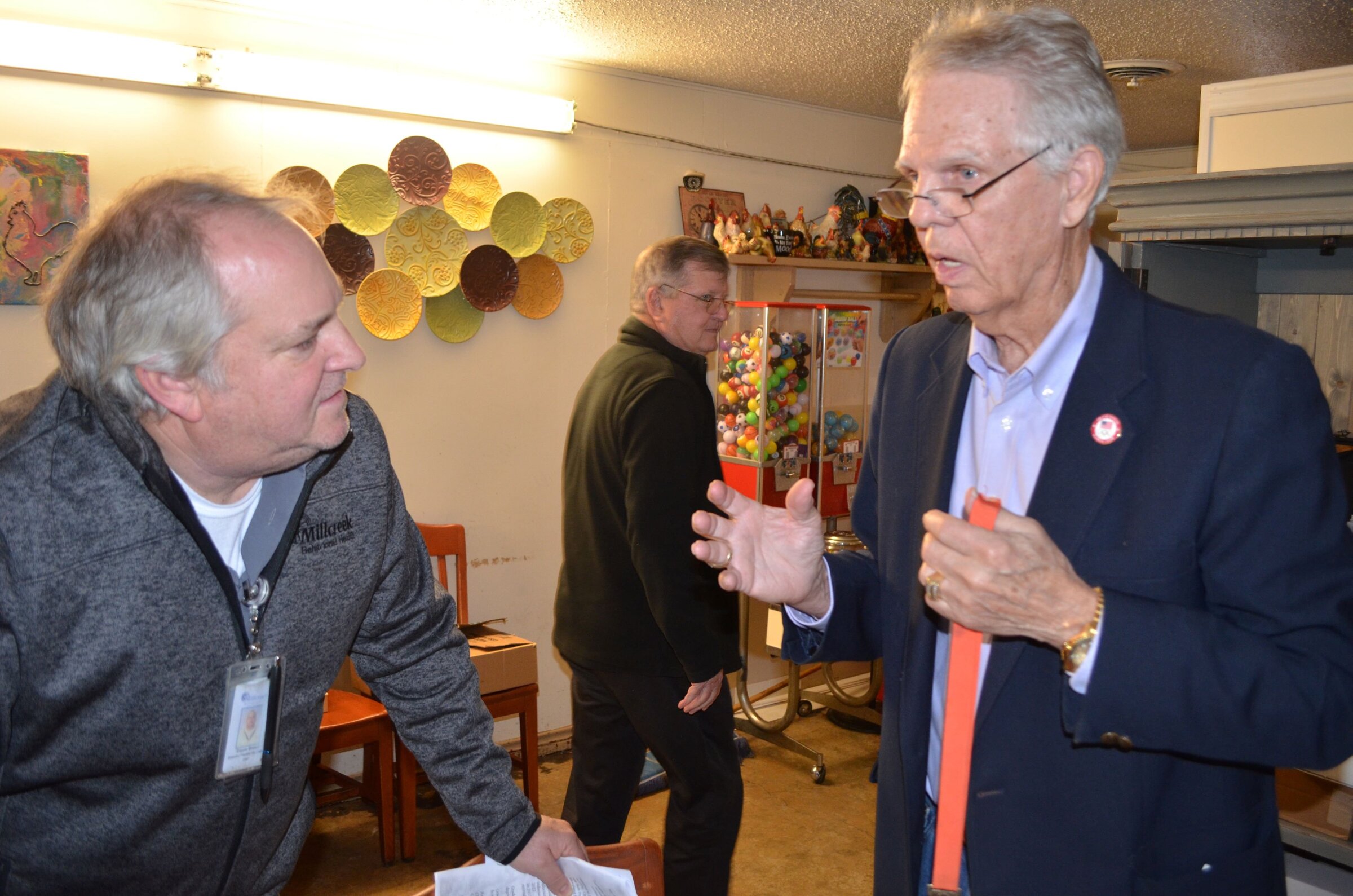 Olympic gold medalist speaks to local Rotary Club