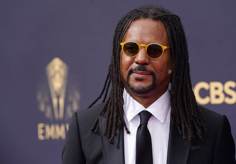 Colson Whitehead arrives at the 73rd Primetime Emmy Awards in Los Angeles in this Sept. 19, 2021 file photo. (AP/Chris Pizzello)