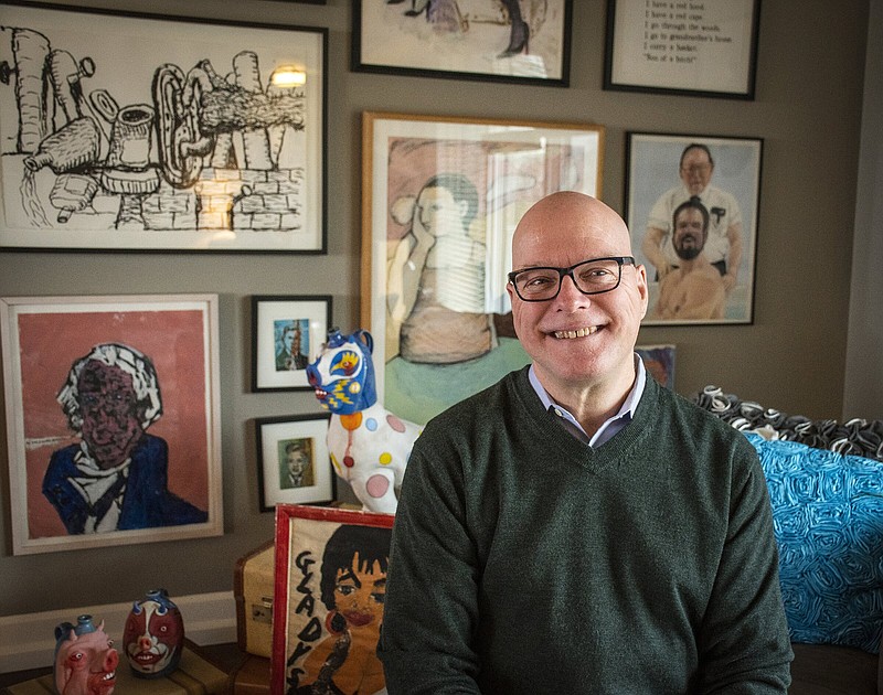 HIGH PROFILE Brad Cushman, retired from UALR, has always seen diverse voices in art and given