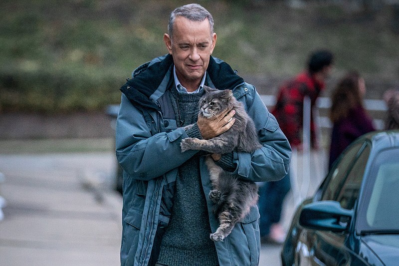 Grumpy old man Otto Anderson (Tom Hanks) has his attitude adjusted by a young immigrant who becomes his neighbor in Marc Forster’s “A Man Called Otto,” a remake of a 2015 Swedish film.