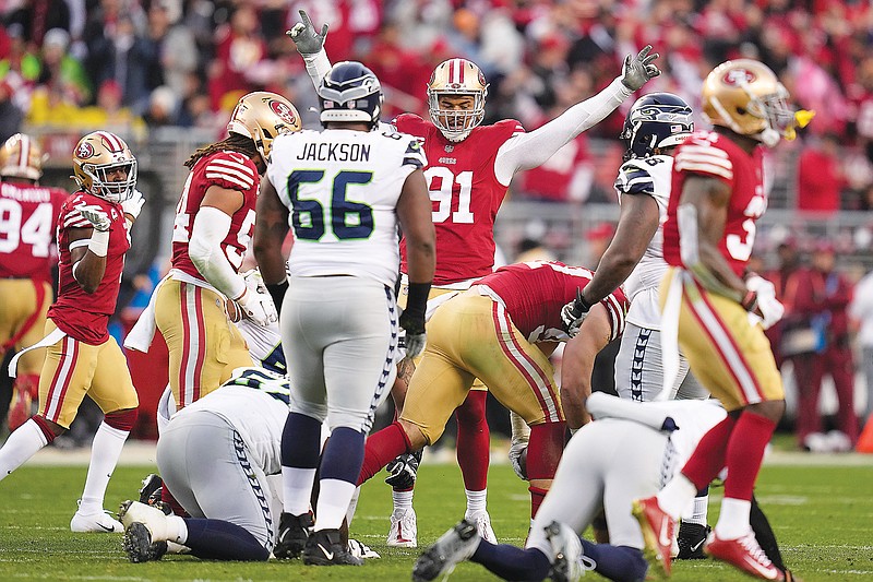 Seahawks collapse in 2nd half of playoff loss to 49ers