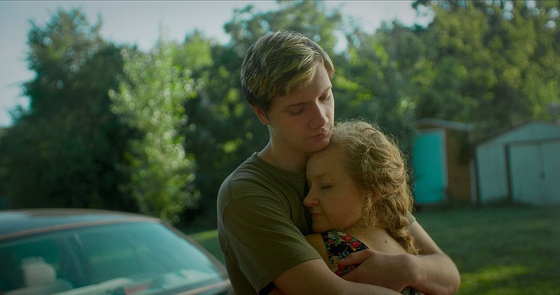Carson Mitchell plays Matthew and Spring Hunter is his mother, Christy, in “Papaw Land,” a film by Conway writer-director Justin Blake Crum.