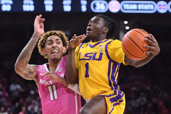 Wholehogsports - Hogs Beat Lsu With Great Defense