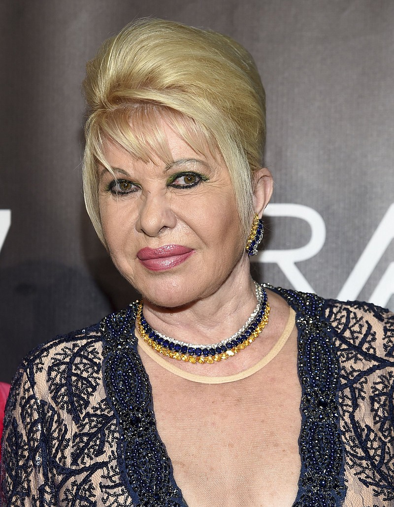 Ivana Trump attends the Angel Ball, hosted by Gabrielle's Angel Foundation for Cancer Research, at Cipriani Wall Street on Monday, Oct. 23, 2017, in New York. 
 (Photo by Evan Agostini/Invision/AP, File)