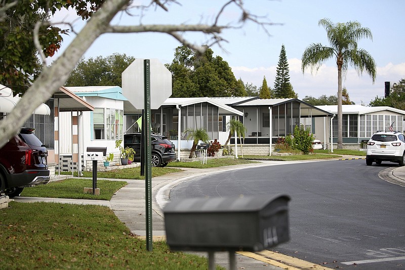 Over the summer, the resident-shareholders of Caribbean Isles, a 55+ mobile home community in Largo, Fla., decided to sell the property to Murex Properties, a big player in Florida mobile home communities. (Douglas R. Clifford/Tampa Bay Times via AP)