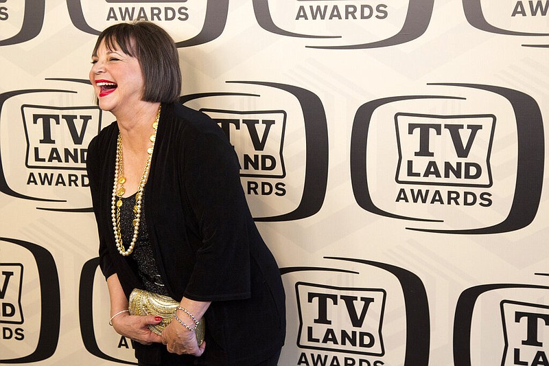 FILE - Cindy Williams arrives to the TV Land Awards 10th Anniversary in New York on April 14, 2012. Williams, who played Shirley opposite Penny Marshall's Laverne on the popular sitcom "Laverne & Shirley," died Wednesday, Jan. 25, 2023, in Los Angeles at age 75, her family said Monday, Jan. 30. (AP Photo/Charles Sykes, File)