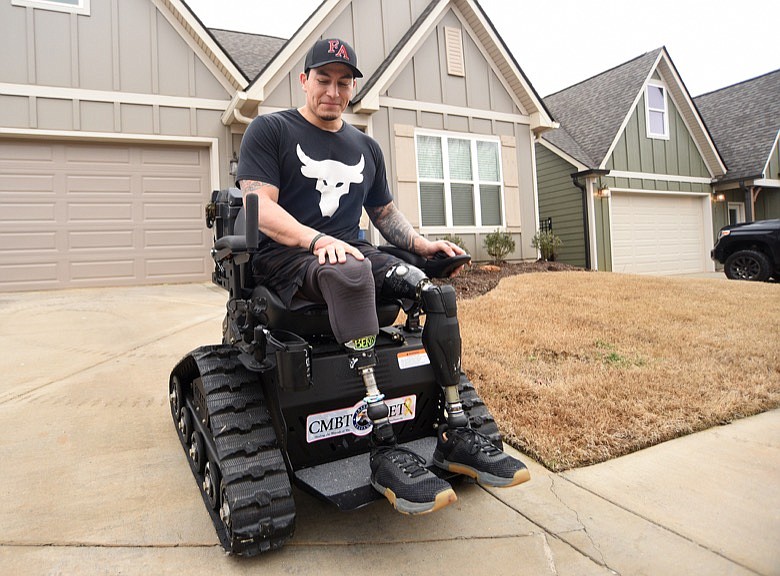 Red Bank veteran receives allterrain wheelchair Chattanooga Times