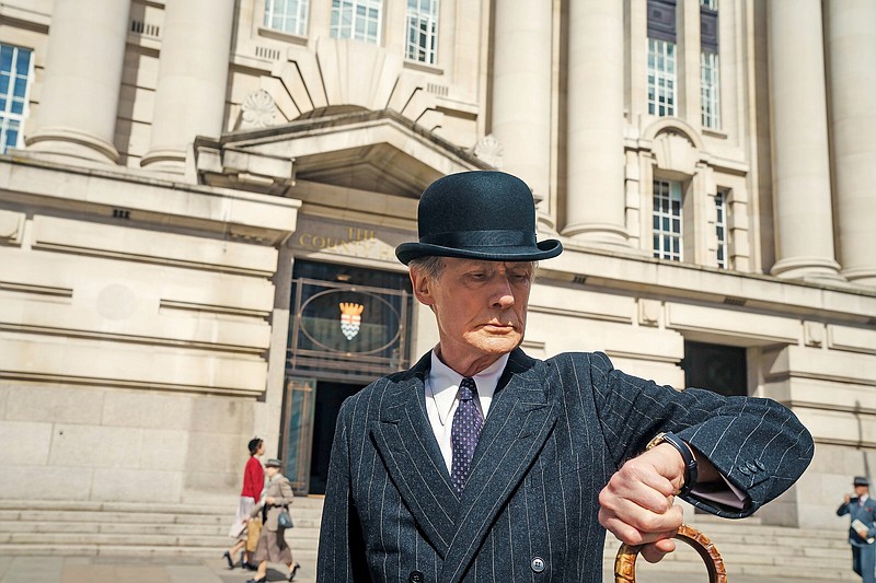 Strait-laced civil servant Rodney Williams (Bill Nighy, who received an Oscar nomination for his performance) leaves behind his mundane existence in London after receiving a medical diagnosis in Oliver Hermanus’ “Living,” a culturally transposed remake of Akira Kurosawa’s “Ikiru.” (The film is opening in Northwest Arkansas today.)