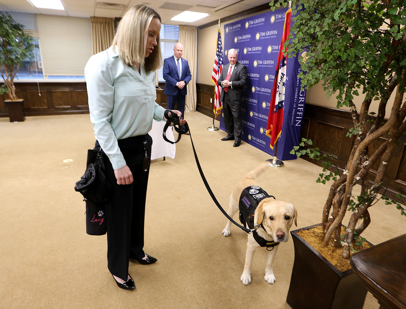 Griffin Electronicssniffing dog to help state prosecute child