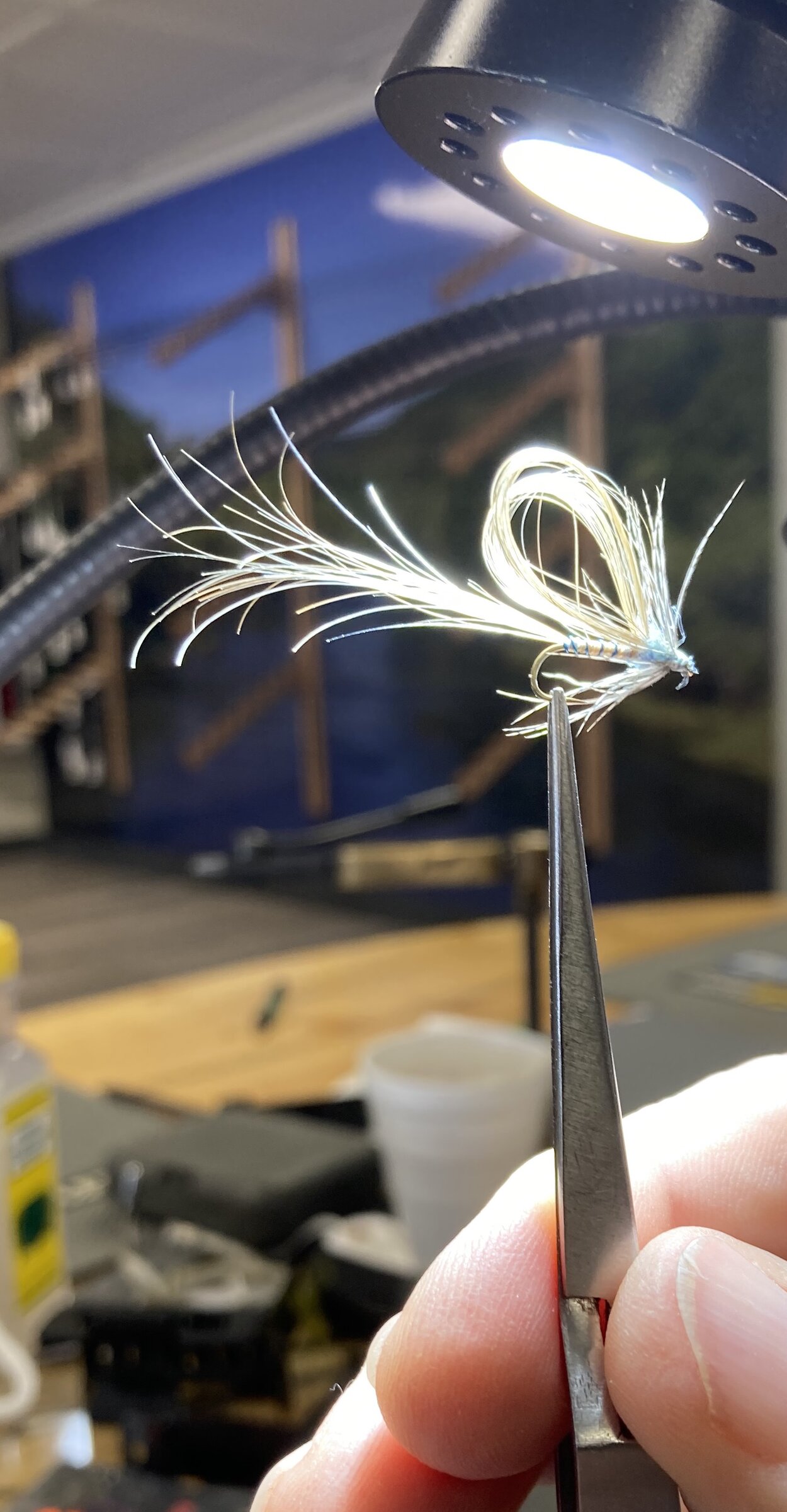 Angel hair attractor Heber Springs angler asks for trust, ties a