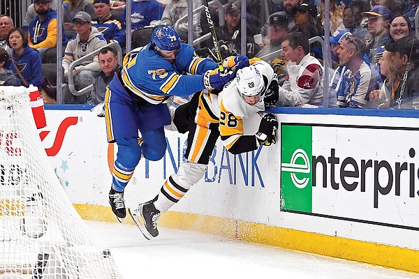 Rust's overtime goal lifts Penguins past Blues for 3-2 win - Vimarsana News