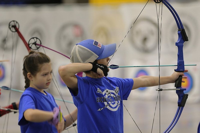 Teams will compete for the state championship in the Archery in the Schools Program March 3-4. (Special to The Commercial/Arkansas Game and Fish Commission)