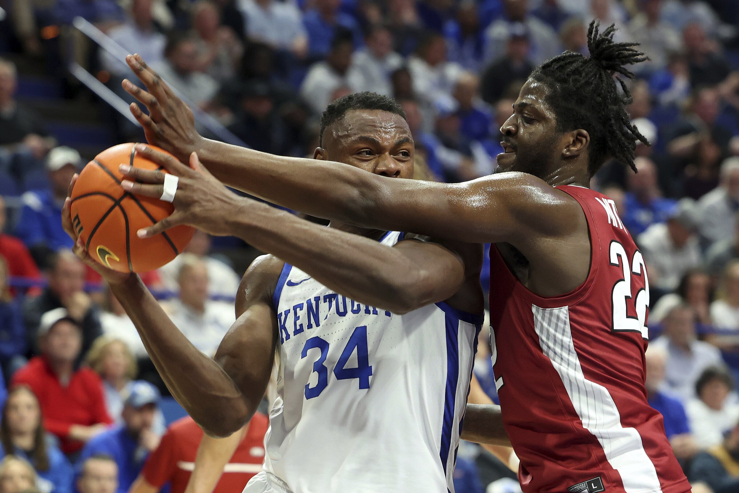 Troubling Tshiebwe: Hogs look to limit Wildcats' big man again - Vimarsana News